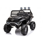 Elektrické autíčko Mercedes Unimog S - nelakované - čierne